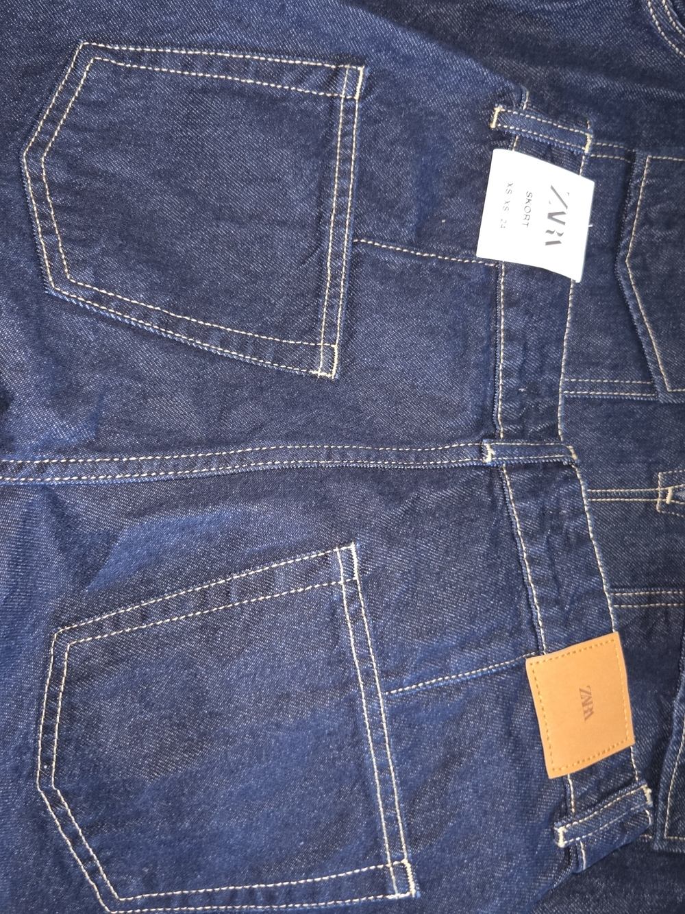 Zara Dark Blue Denim Jacket and Skirt Set - Picture 10 of 16